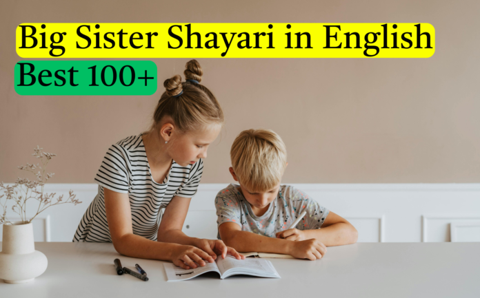 Big Sister Shayari in English