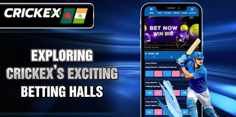 Exploring Crickex’s Exciting Betting Halls