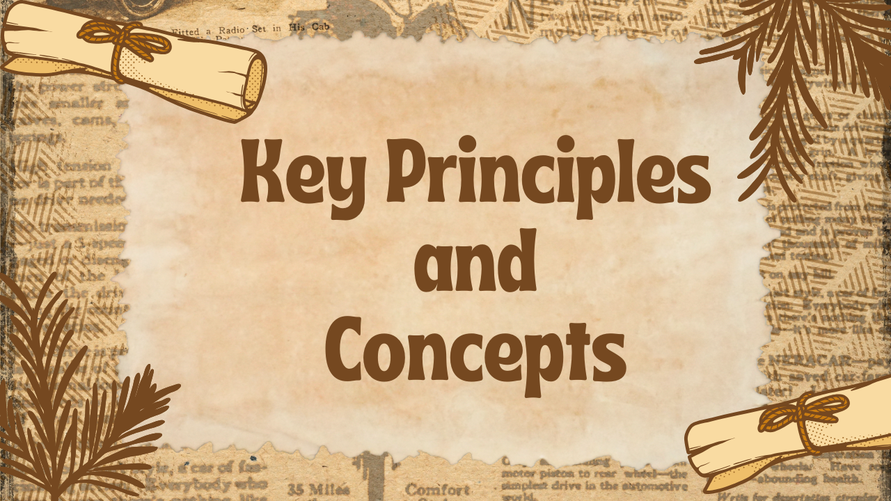 Key Principles and Concepts Image