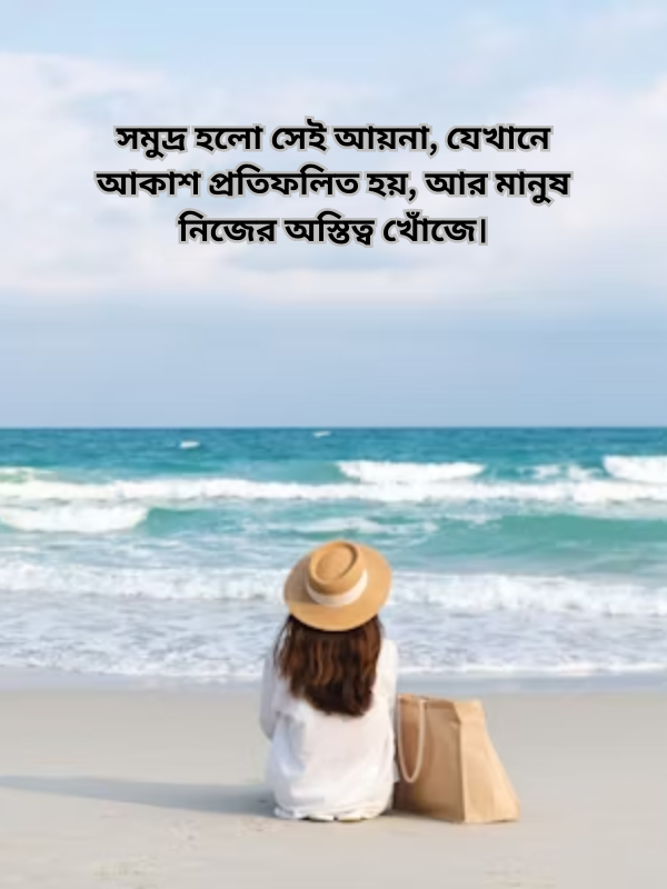 সমুদ্র হলো সেই আয়না, যেখানে আকাশ প্রতিফলিত হয়, আর মানুষ নিজের অস্তিত্ব খোঁজে।.png