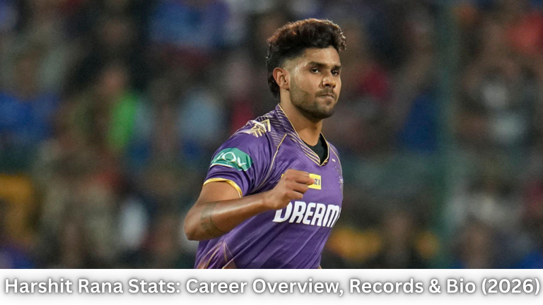Harshit Rana Stats Career Overview, Records & Bio (2026).png