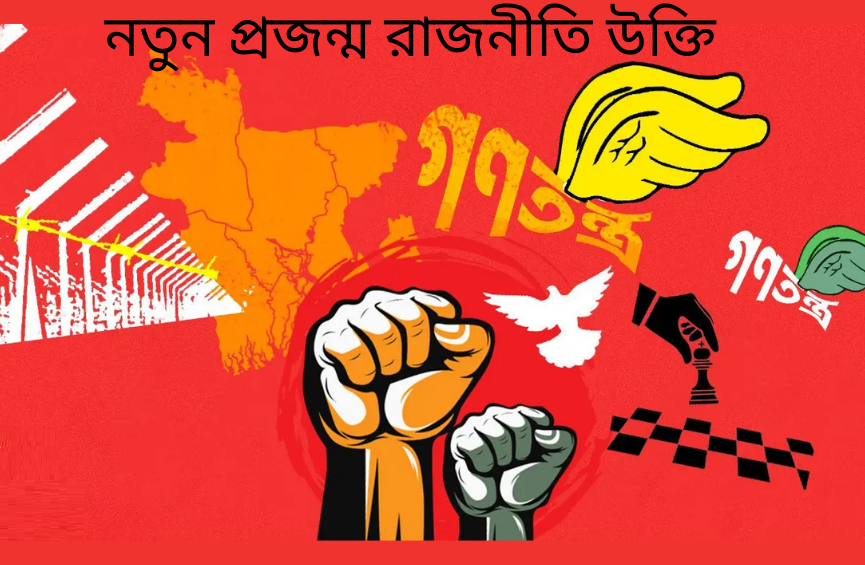 নতুন প্রজন্ম রাজনীতি উক্তি