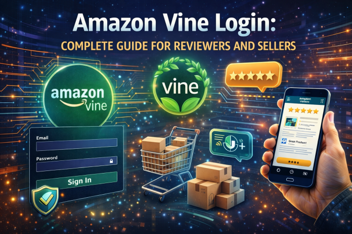 Amazon Vine Login Complete Guide for Reviewers and Sellers Image Amazon Vine Login Complete Guide for Reviewers and Sellers Image.png