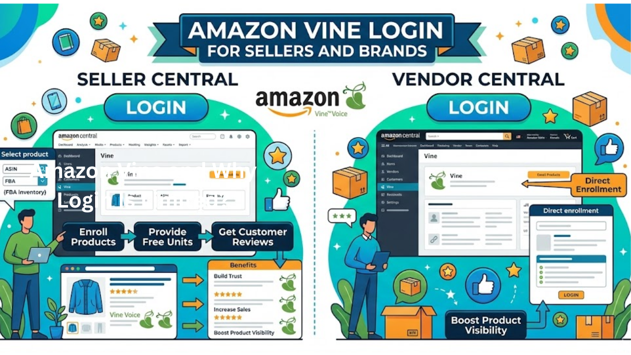 Amazon Vine Login for Sellers and Brands Image.png