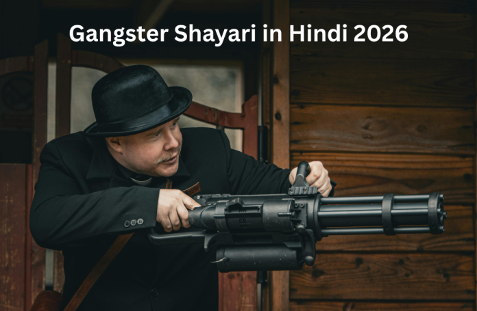 Gangster Shayari in Hindi 2026 Gangster Shayari in Hindi 2026