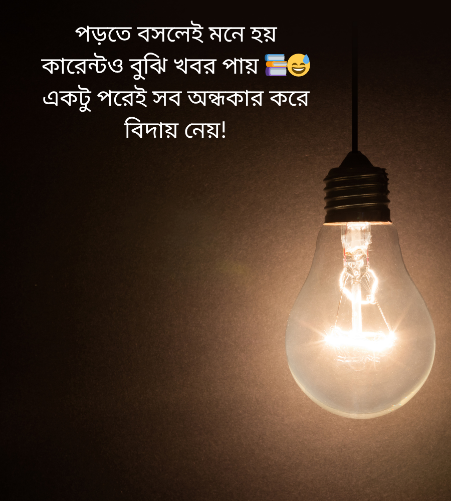 লোডশেডিং নিয়ে ফানি স্ট্যাটাস বাংলা 