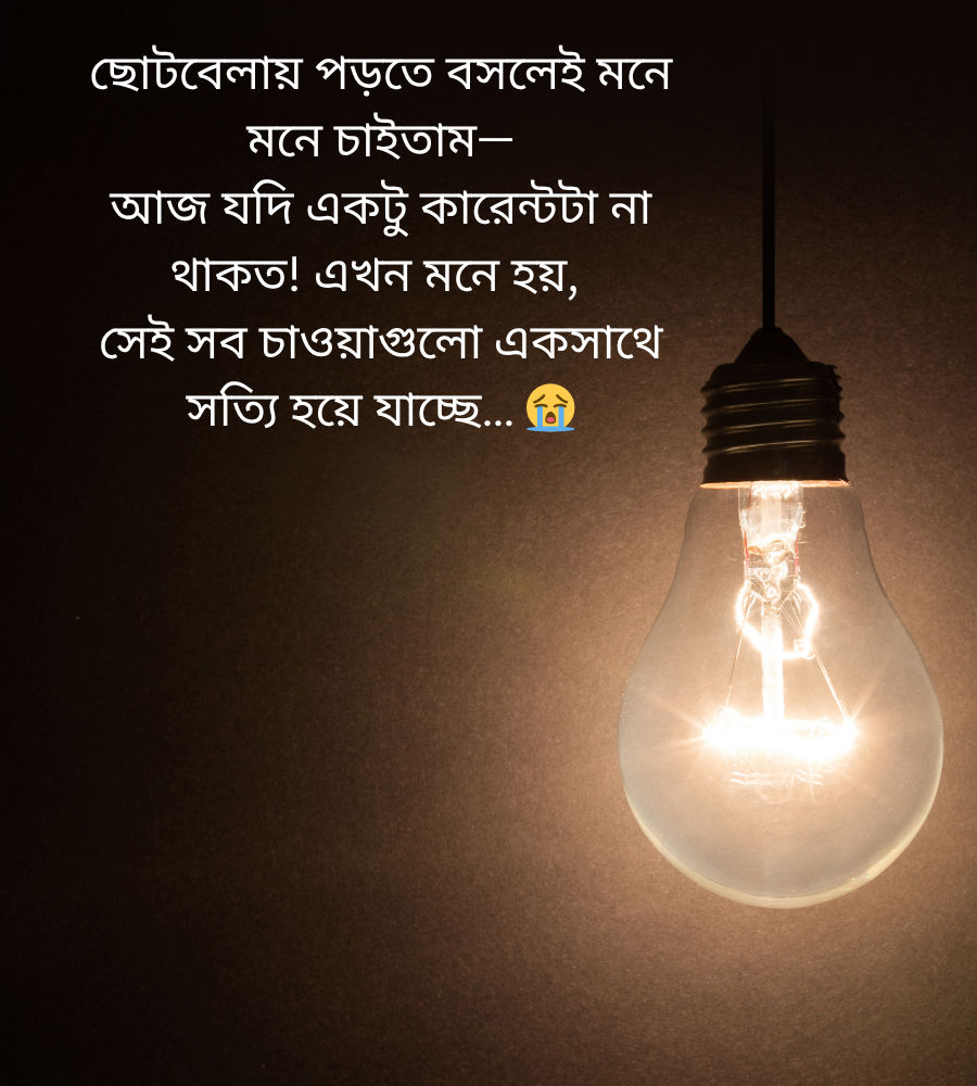 লোডশেডিং নিয়ে ফানি স্ট্যাটাস