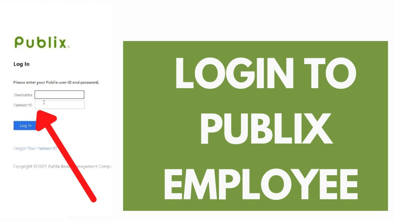 Log in to Publix Passport Image
