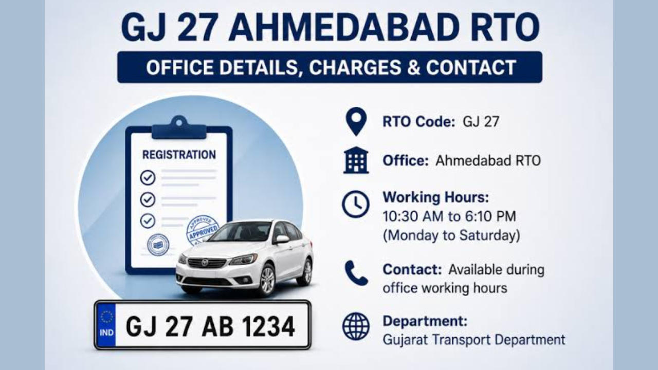 RTO Ahmedabad Office Details